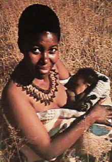 Breastfeeding mother - Africa